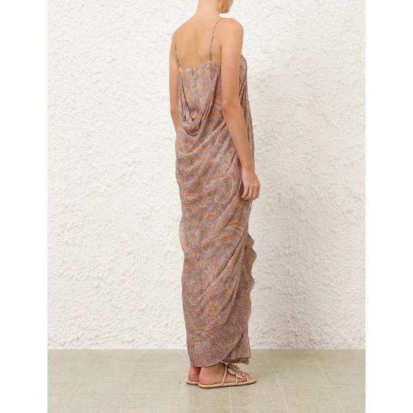 Zimmermann Valiant Floating Slip Dress, view 4