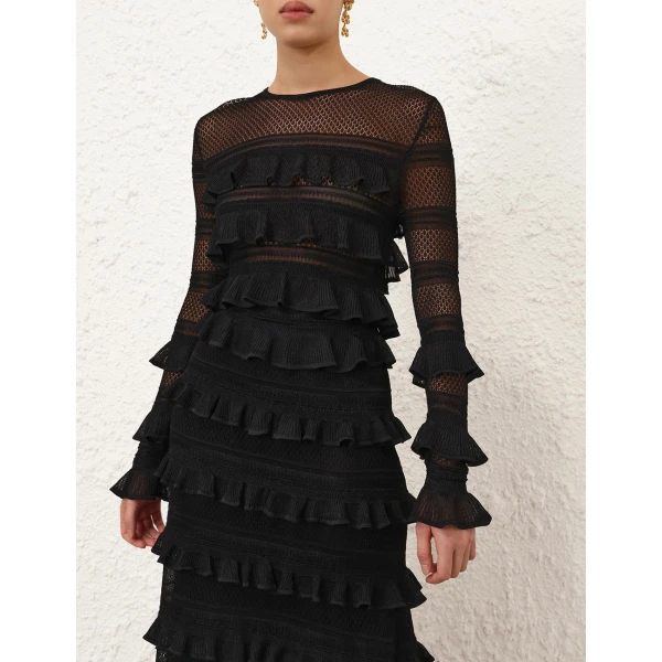 Zimmermann Valiant Frilled Top, view 2