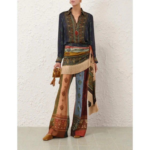 Zimmermann Valiant Fringed Flare, view 2