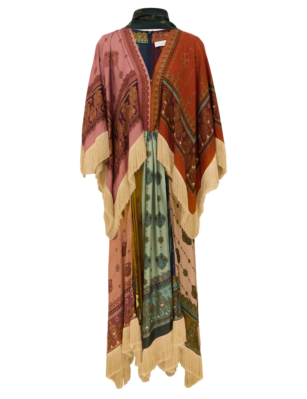 Zimmermann Valiant Fringed Gown | Ready to Wear Collection Luxury Shoes Zimmermann Valiant Fringed Gown