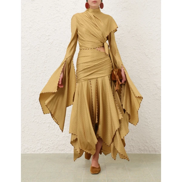 Zimmermann Valiant Handkerchief Dress, view 2