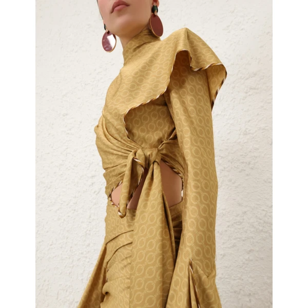 Zimmermann Valiant Handkerchief Dress, view 5