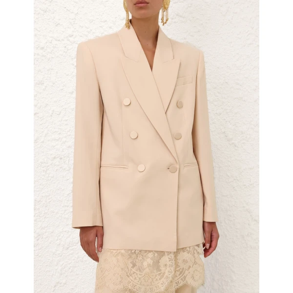 Zimmermann Valiant Lace Blazer, view 2