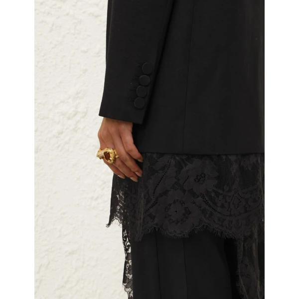 Zimmermann Valiant Lace Blazer, view 4