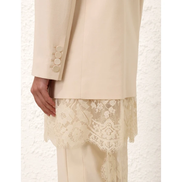 Zimmermann Valiant Lace Blazer, view 5