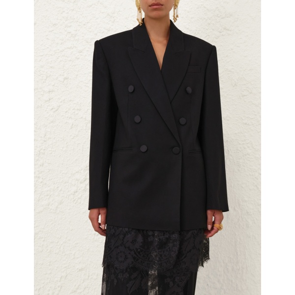 Zimmermann Valiant Lace Blazer
