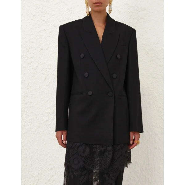 Zimmermann Valiant Lace Blazer