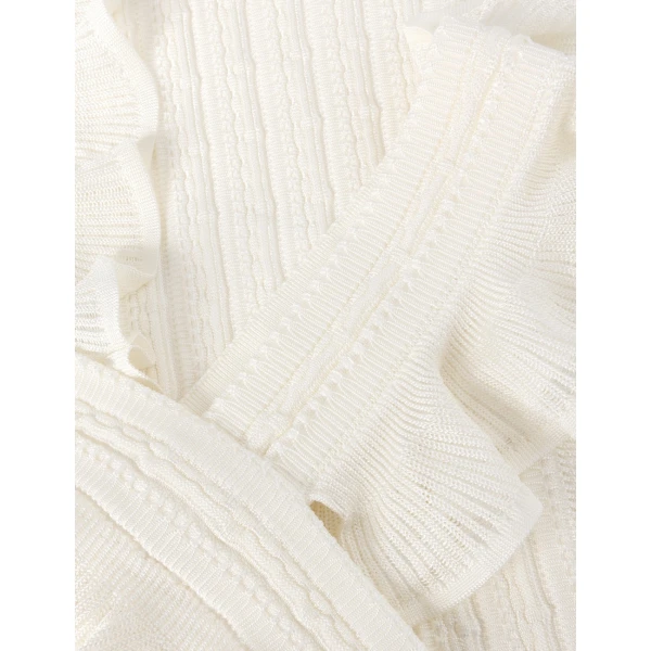 Zimmermann Valiant Lace Frill Camisole, view 6