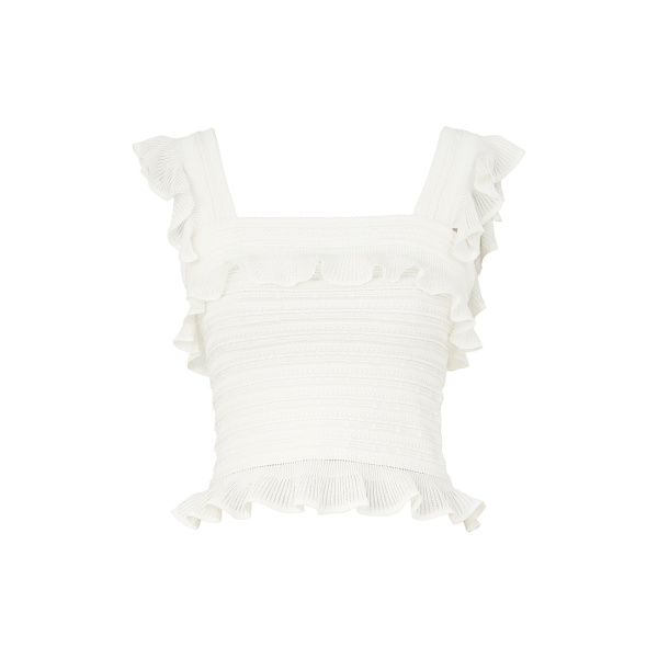 Zimmermann Valiant Lace Frill Camisole