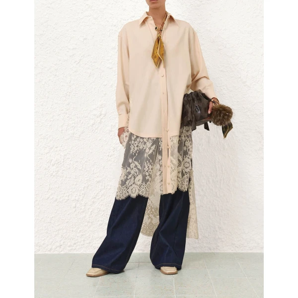 Zimmermann Valiant Lace Shirt, view 2