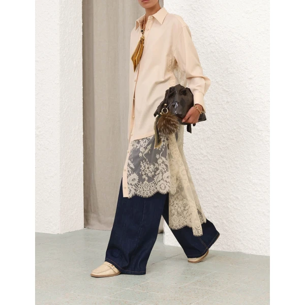 Zimmermann Valiant Lace Shirt, view 3