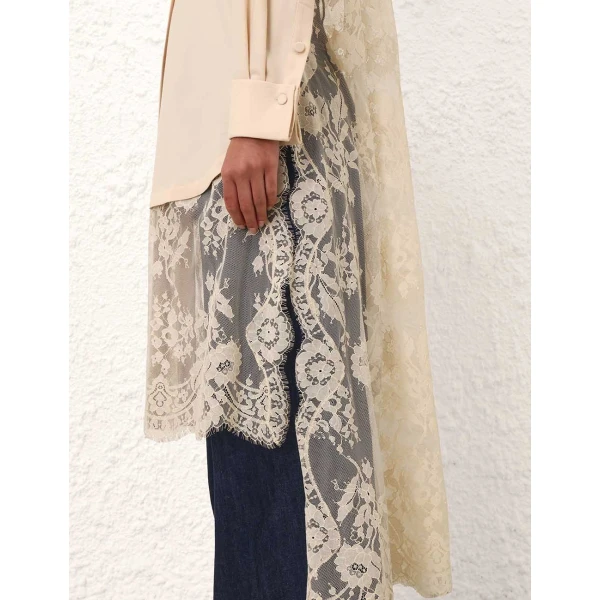 Zimmermann Valiant Lace Shirt, view 5