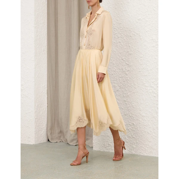 Zimmermann Valiant Lace Skirt, view 2
