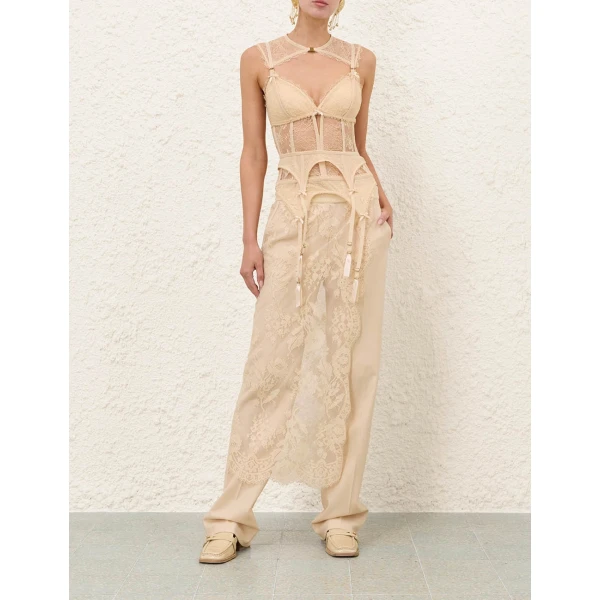 Zimmermann Valiant Lace Wrap Pant