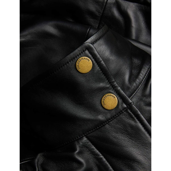 Zimmermann Valiant Leather Bomber Jacket, view 6
