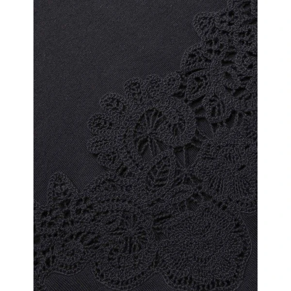 Zimmermann Valiant Merino Lace Midi Skirt, view 6