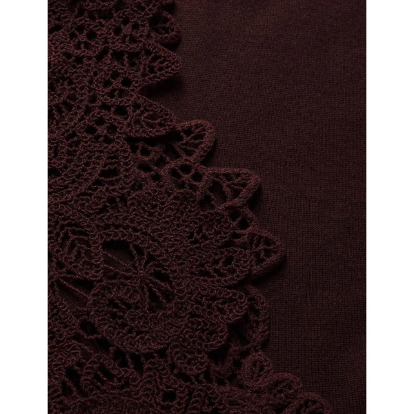 Zimmermann Valiant Merino Lace Skirt, view 6