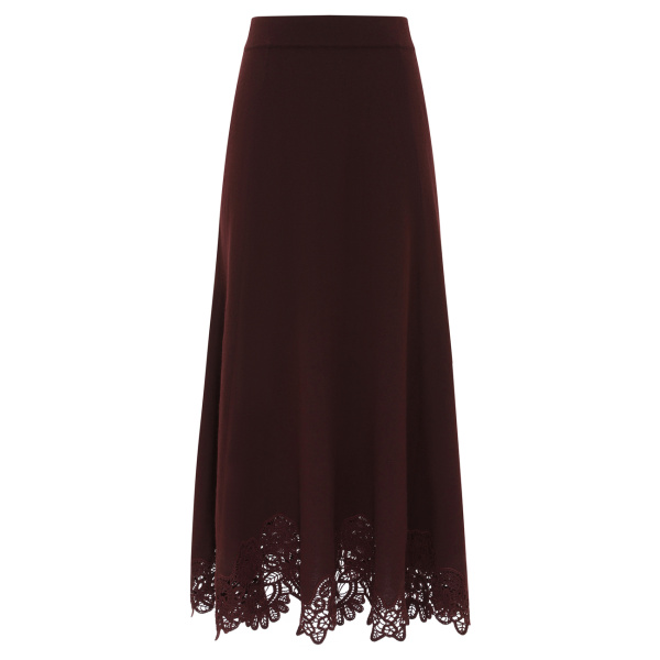 Zimmermann Valiant Merino Lace Skirt