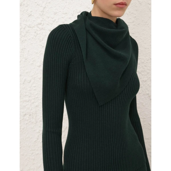 Zimmermann Valiant Merino Scarf Top, view 5