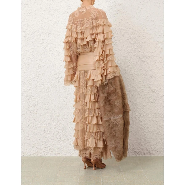 Zimmermann Valiant Ruffle Blouse, view 4