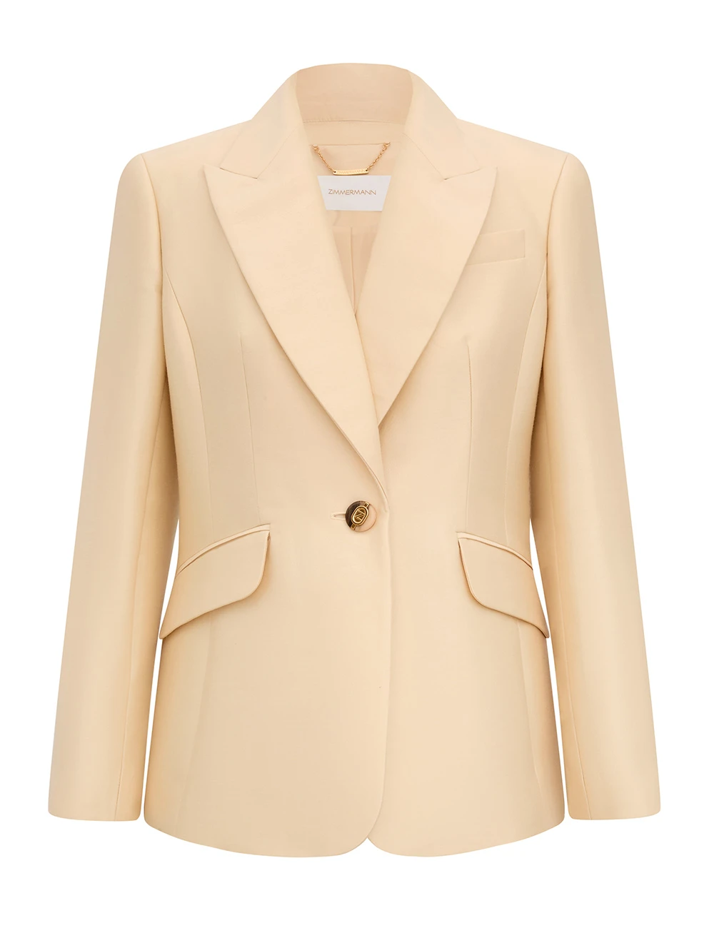 Zimmermann Valiant Single Breasted Blazer | Ready to Wear Collection Luxury Shoes Zimmermann Valiant Single Breasted Blazer
