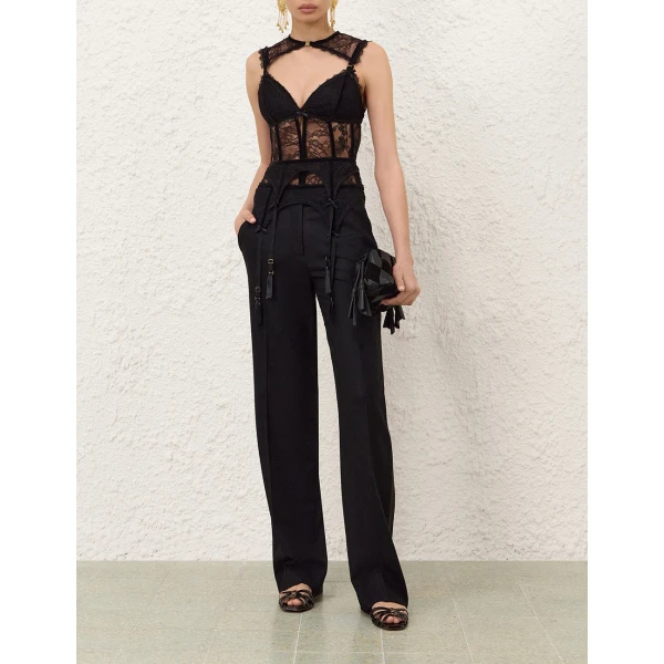 Zimmermann Valiant Straight Pant, view 2