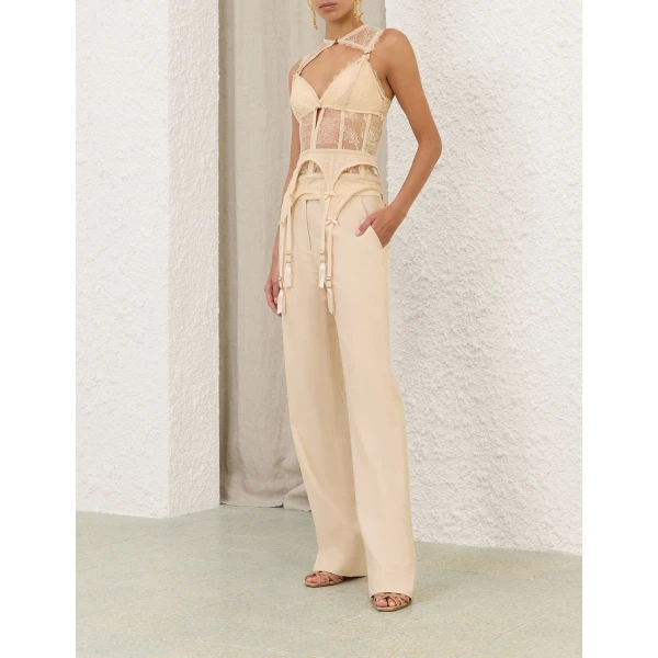 Zimmermann Valiant Straight Pant, view 3