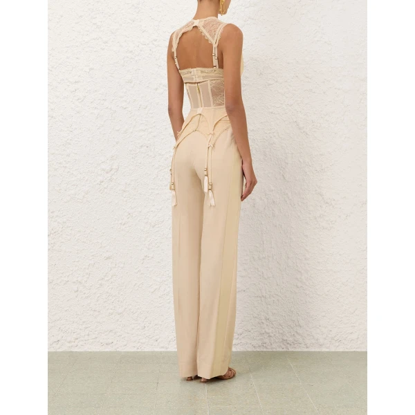 Zimmermann Valiant Straight Pant, view 4
