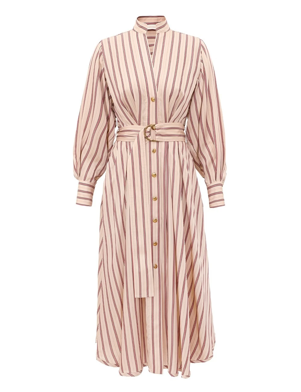 Zimmermann Valiant Tuck Shirt Dress | Ready to Wear Collection Luxury Shoes Zimmermann Valiant Tuck Shirt Dress