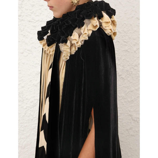 Zimmermann Valiant Velvet Cape, view 5