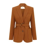 Zimmermann Valiant Wool Belted Blazer
