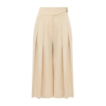 Zimmermann Valiant Wool Buckled Culotte