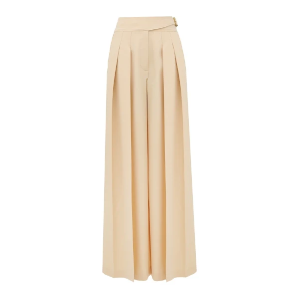 Zimmermann Valiant Wool Buckled Pant