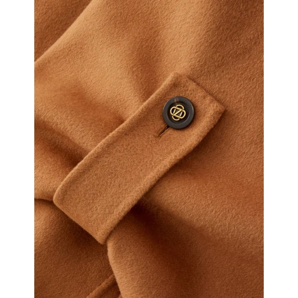 Zimmermann Valiant Wool Scarf Coat, view 6
