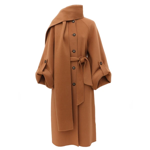 Valiant Wool Scarf Coat
