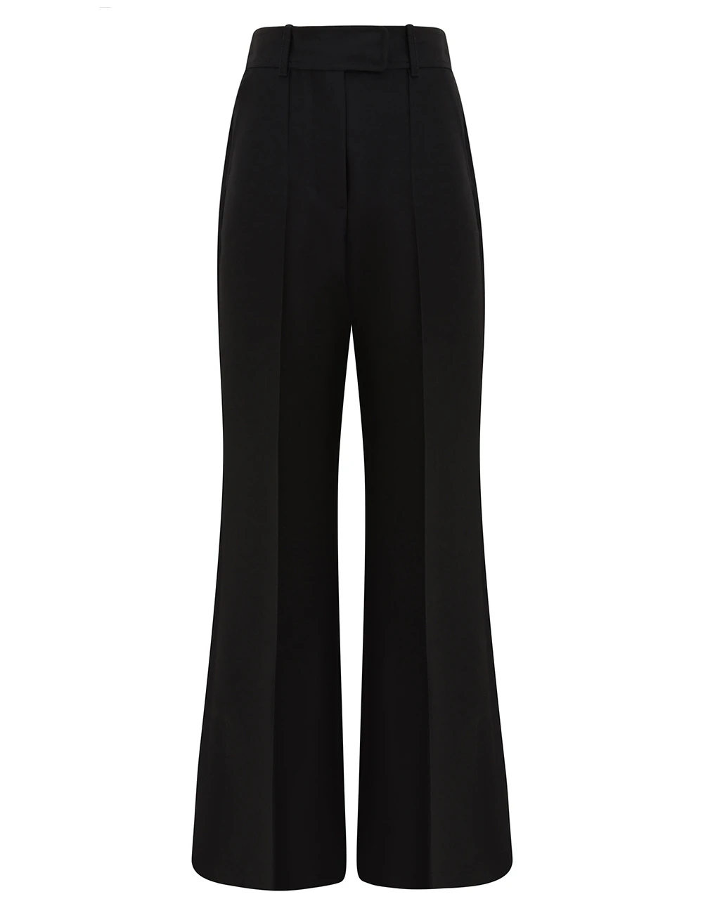 Zimmermann Valiant Wool Silk Flare Pant | Ready to Wear Collection Luxury Shoes Zimmermann Valiant Wool Silk Flare Pant