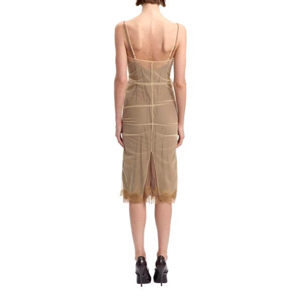 Satin and Mesh dress
