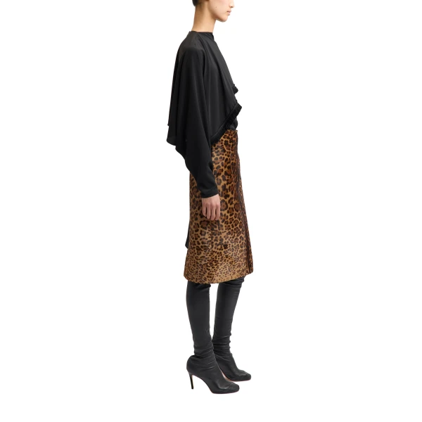 16 Arlington Leopard Print skirt