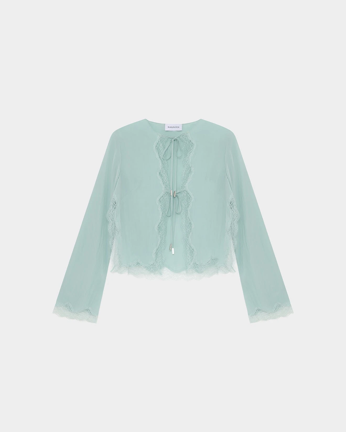 16 Arlington Filipa Cardigan in Pale Green 16 Arlington Filipa Cardigan