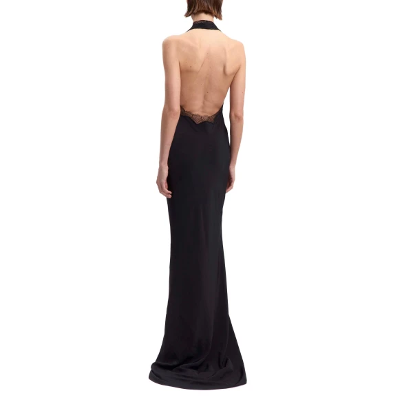 Satin gown