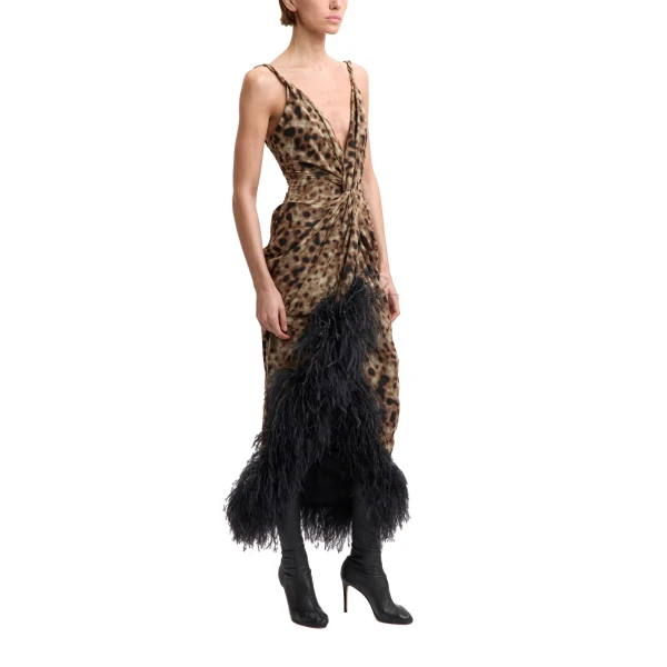 16 Arlington Leopard Speckle dress
