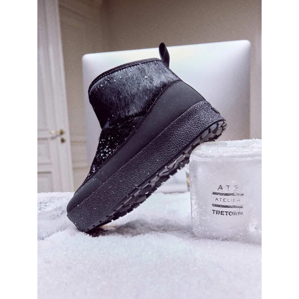 Black ATP Atelier boots