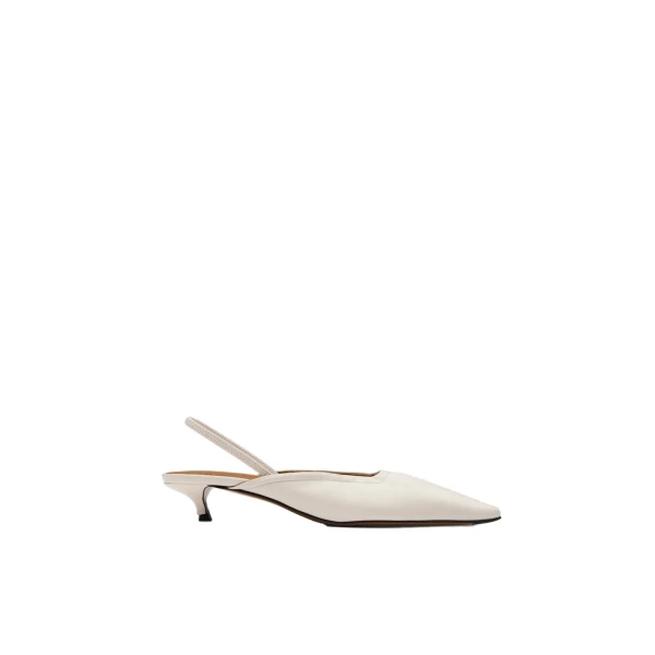 Lana in Linen Slingbacks