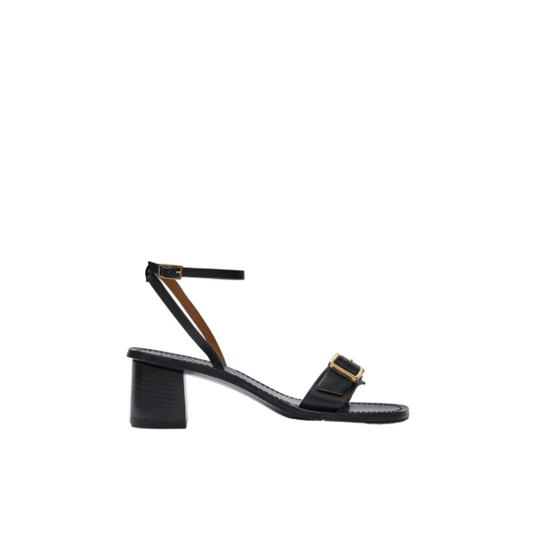 ATP Atelier Mori in Black Ankle Strap Sandals
