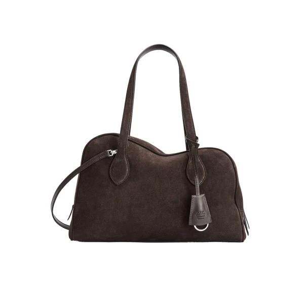 Noale in Walnut Top Handle Bag
