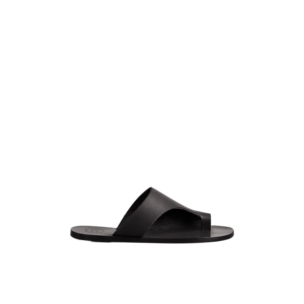 ATP Atelier Rosa in Black Cutout Sandals