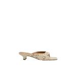 ATP Atelier Tavenna in Mandorla Kitten Heel Mules ATP Atelier Tavenna in Mandorla Kitten Heel Mules