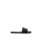 ATP Atelier Velturno in Black Flat Sandals