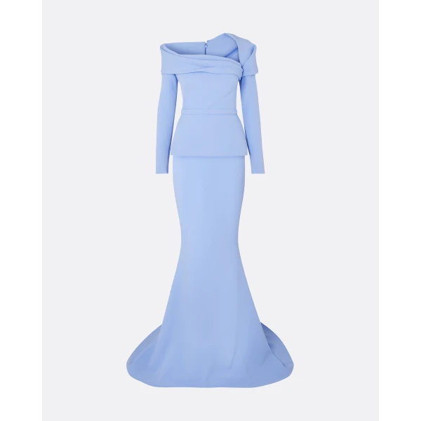 Andra Carolina Blue Long Dress