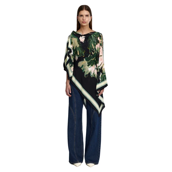 Acler Fortis Top in Water Lily, view 5